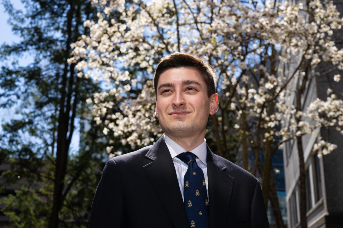 Portrait of Alex Voissard.
