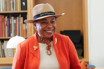 Portrait of U.S. Rep. Barbara Lee.