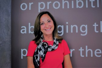 Portrait of Karen Bordeleau.
