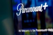 The Paramount+ logo showing on a device screen.